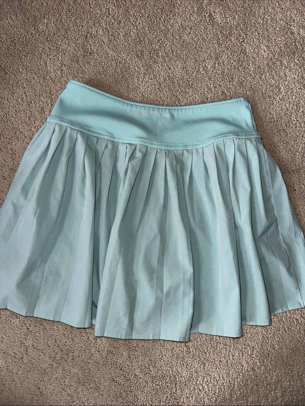 abercrombie kids Mint Blue Pleated Skirt 9/10
